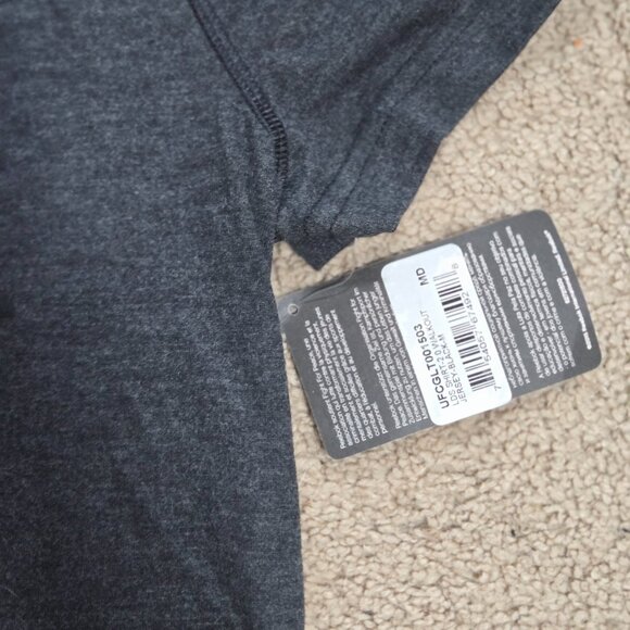 NWT Reebok Women’s UFC T Shirt Short Sleeve V Neck Gray Size M - Picture 8 of 12